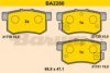 BARUM BA2280 Brake Pad Set, disc brake